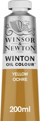 Miniatura 48 de Winsor & Newton Tubos de pintura Winton de aceite Amarillo Ocre