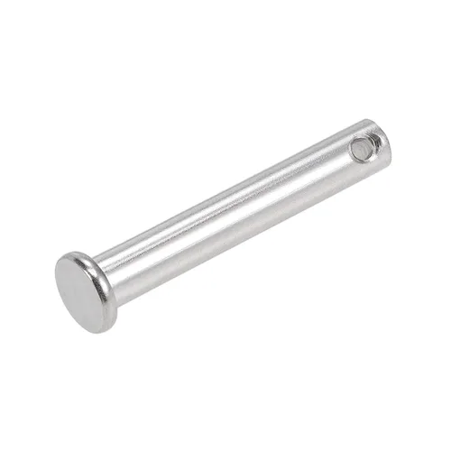 Miniatura 11 de METALLIXITY Pasadores de horquilla (0.236 x 0.787 pulgadas), 1 unidad, cabeza plana de un solo agujero, pasador de sujeción de acero inoxidable 304