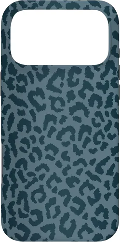 Miniatura 22 de iPhone 12/12 Pro Leopard Pacific Blue Phone-12 Pro & Pro Max Cheetah Skin Case