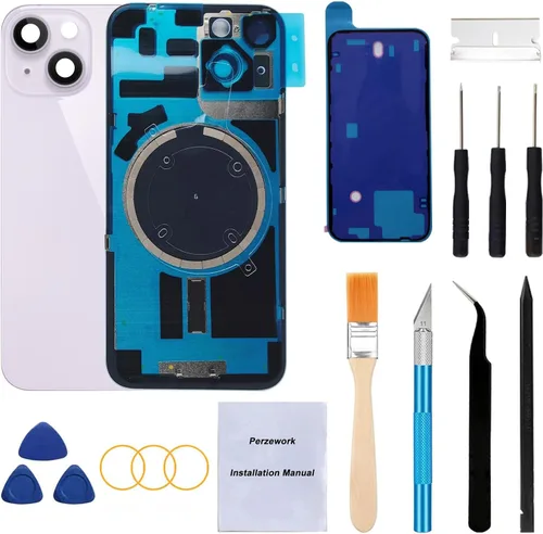 Miniatura 34 de Reemplazo de cristal trasero OEM para iPhone Xs de 5.8 pulgadas con kit de herramientas de reparación y adhesivo preinstalado (Oro)