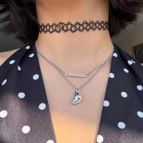 Miniatura 8 de SITOS - Colombia Necklace Empanada Pendant Colombian Souvenirs Pierogi or Dumpling Food Jewelry Latina gifts Latino Food Products