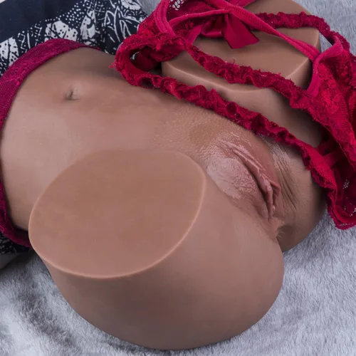 Miniatura 2 de Muñeca sexual de 11 libras masturbador masculino con vagina anal Stroker sexual realista de gran trasero marrón, muñecas sexuales de bolsillo, coño