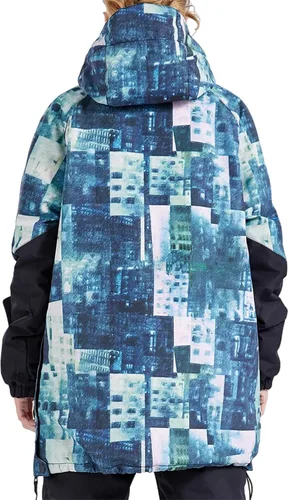 Miniatura 23 de Chaqueta anorak de esquí para mujer, impermeable, resistente al viento, cálido, para snowboard, abrigo de invierno con capucha
