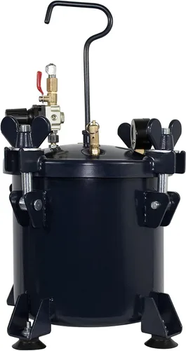 Miniatura 2 de CALIFORNIA AIR TOOLS 255C - Olla a presión de 2.5 galones para fundición, azul y compresor de aire portátil ligero y silencioso CAT-1P1060S