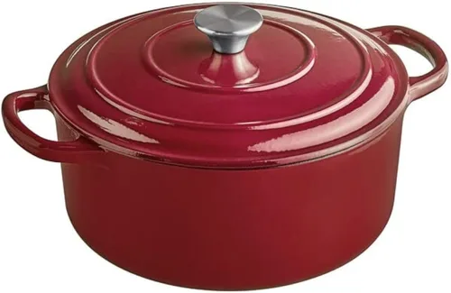 Miniatura 17 de Utensilios de cocina de hierro fundido esmaltado (Olla Mini 0,25 Qt., Glaciar)