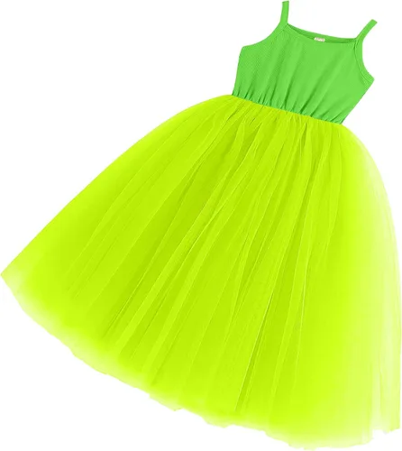 Miniatura 2 de ZINPRETTY Vestido para niñas pequeñas, tutú sin mangas, vestido de fiesta de Navidad