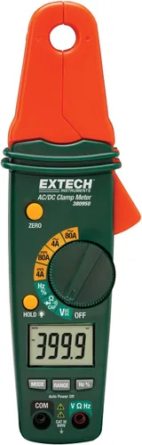 Miniatura 13 de Extech MA445 400A True RMS AC/DC Medidor de Pinza con Detector NCV, Apertura de Mordaza de 1.2 pulgadas, Pantalla Doble Retroiluminada, Multímetro