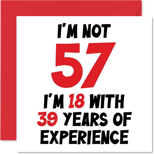 Miniatura 31 de Tarjeta de cumpleaños número 100 para mujeres y hombres, no 100, soy 18 con 82 años de experiencia, divertida tarjeta de felicitación de feliz