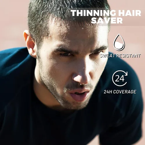 Miniatura 6 de SOVONCARE Fibras capilares blancas para adelgazar el cabello, fibras de construcción del cabello para puntos calvos, indetectables y naturales