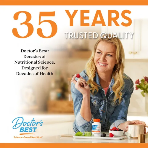 Miniatura 7 de Doctor's Best Suplemento de glucosamina para hombres y mujeres – Glucosamina 1500 mg por 2 cápsulas, apoyo para la salud de las articulaciones