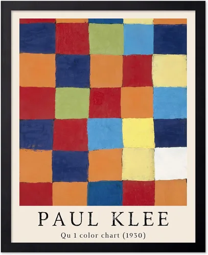 Miniatura 94 de Poster Master Póster vintage de Paul Klee – Impresión retro de cómicos – Arte de dibujo – Arte abstracto – Regalo para hombres y mujeres – Estilo-09