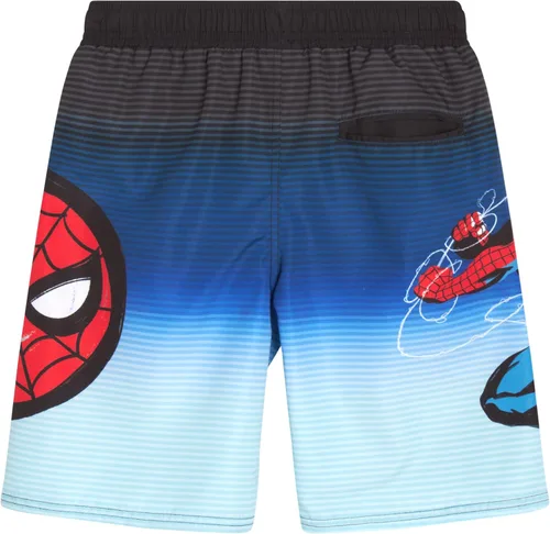 Miniatura 6 de Marvel Traje de baño para niños - Avengers Spiderman Capitán América Spidey y amigos UPF 50+ de secado rápido, pantalones cortos de natación