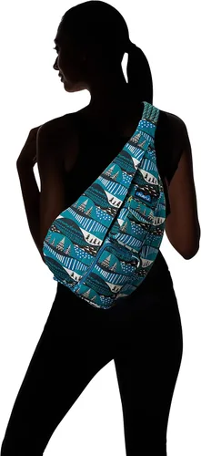 Miniatura 4 de KAVU Bolsa de hombro, bandolera de cuerda original con correa de hombro de cuerda ajustable