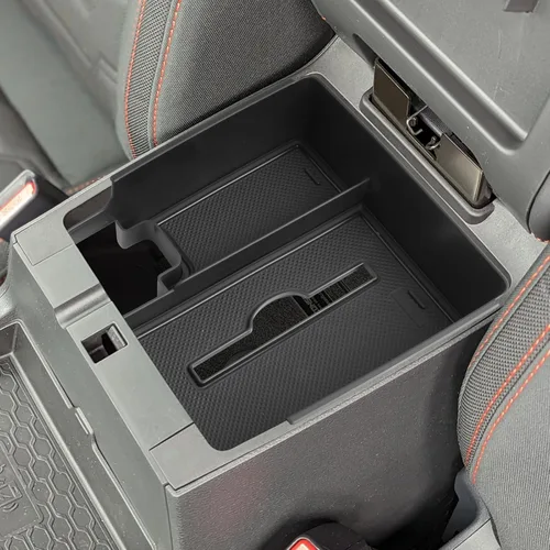 Miniatura 9 de SHAOHAO 2 piezas para 2025 2026 Nissan Frontier Organizador de consola central para 2022 2023 2024 2025 2026 Nissan Frontier Accesorios