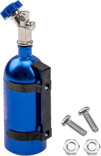 Miniatura 6 de Paquete de 2 piezas de decoración de botellas de nitrógeno de simulación Vgoohobby compatibles con Traxxas TRX4 Axial SCX10 RC4WD Tamiya CC01 D90 Bue