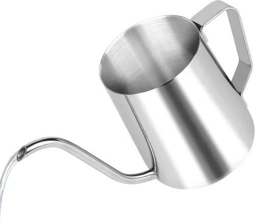 Miniatura 8 de Hervidor de Vertido para Café de Goteo Manual y Té con Termómetro 28oz Hervidor de Cuello de Cisne con Control de Flujo Hervidor de Agua de Acero