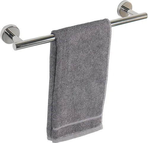 Miniatura 14 de TocTen - Barra de toalla de baño. Soporte de toalla de baño de acero inoxidable grueso SUS304, barra de toalla resistente para cuarto de baño