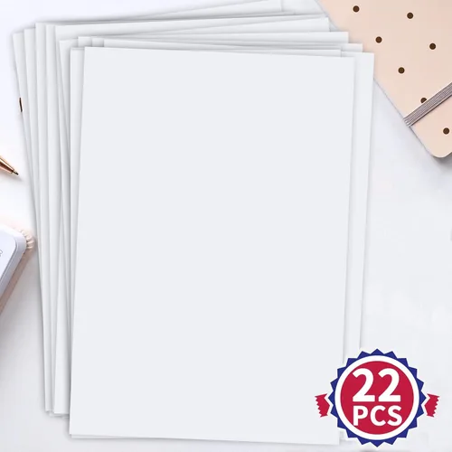 Miniatura 7 de Birllaid 22 hojas de cinta adhesiva transparente de doble cara para manualidades, cinta adhesiva ancha de doble cara para vasos, hojas de cinta