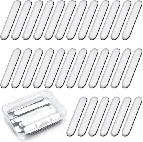 Miniatura 3 de 30 piezas de cinta de plomo, cinta de plomo adhesiva de 3 g para pelotas de pickleball, tenis, palos de golf, ajusta la cinta de plomo para palas