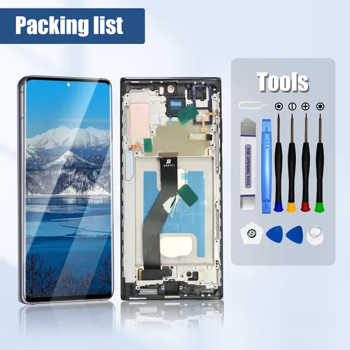 Miniatura 6 de para Samsung Galaxy Note 10 Plus Reemplazo de pantalla SM-N975 SM-N976 6.8 "Pantalla LCD táctil digitalizador Asamblea con marco negro
