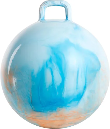 Miniatura 10 de U&C Planet Hoppity - Bola inflable de 18 pulgadas con asa para niños de 3 a 6 años Hoppity Hop Sit and Bounce Jumping Hopping con bomba y caja