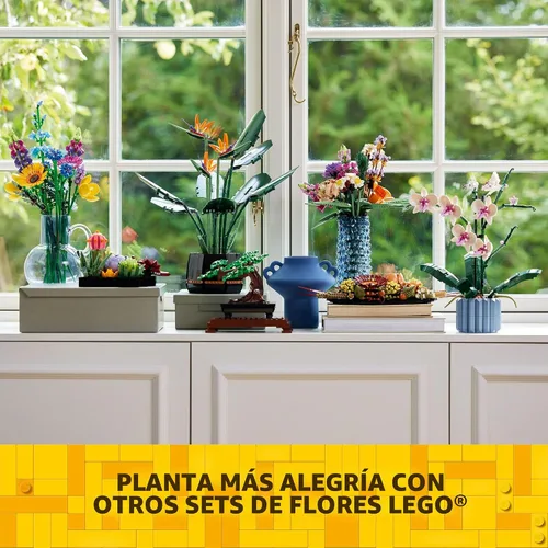 Miniatura 6 de LEGO Narcisos - Juguete de construcción para niños, niñas y niños, a partir de 8 años - Regalo de cumpleaños para niños - Narciso artificial