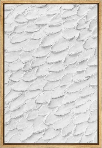 Miniatura 35 de SIGNWIN Lienzo enmarcado para pared, diseño retro pastel, anillo geométrico en espiral, ilustraciones de formas abstractas, arte moderno