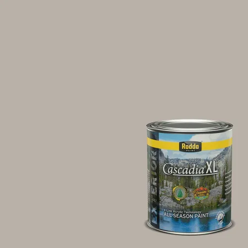 Miniatura 144 de Rodda Paint CASCADIA XL - Pintura satinada e imprimación para exteriores en uno, cuarto de galón, ancla