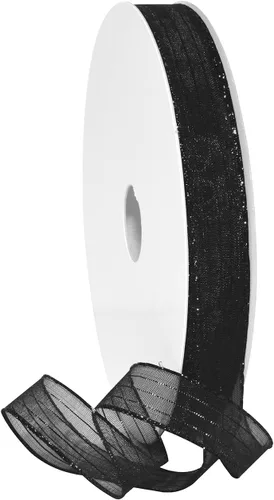 Miniatura 22 de Morex Ribbon Harmony Metallic, envoltura de regalos, decoración de boda, lazos, brillo brillante, 5/8" x 50 yardas, aguamarina