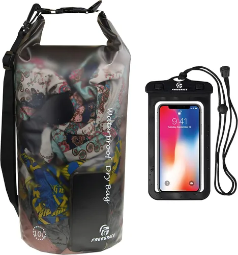 Miniatura 10 de Bolsa impermeable Freegrace: bolsa impermeable ligera con sellos y funda impermeable, flota en el agua, mantiene el equipo seco para kayak, playa