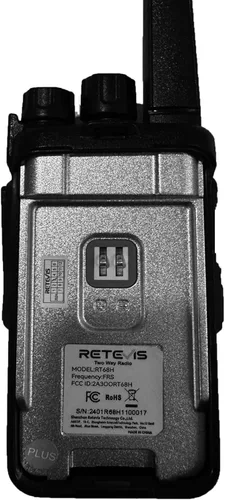 Miniatura 10 de Retevis RT68H Walkie Talkies para adultos de largo alcance, radios portátiles FRS de dos vías recargables, intuitivas, pantalla de potencia