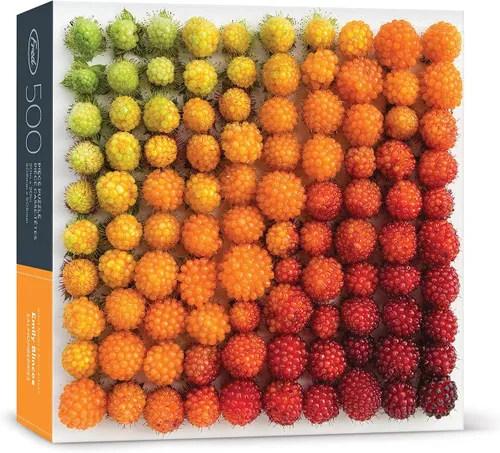 Miniatura 4 de Genuine Fred SALMONBERRIES by Emily Blincoe, rompecabezas de 500 piezas, 20x20 pulgadas