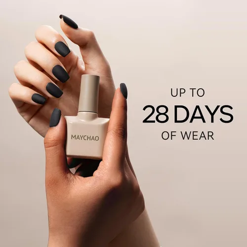 Miniatura 7 de MAYCHAO Esmalte de uñas en gel que cambia de color 1 unidad, 15 mililitros, gel de cambio de temperatura Indigo-Coral, esmalte de uñas que se quita