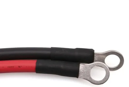 Miniatura 3 de Conjunto de cables de batería 8AWG-2FT, cable de alimentación, cables puente inversor de batería de 2 pies con terminales de 3/8