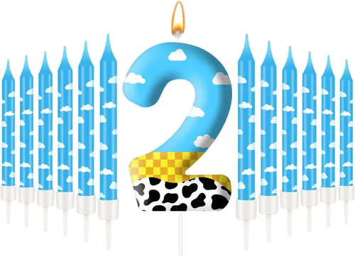 Miniatura 24 de 13 piezas de velas temáticas de coches de carreras para cumpleaños en negro y blanco con número de carrera 1 a cuadros, velas para tarta de coche