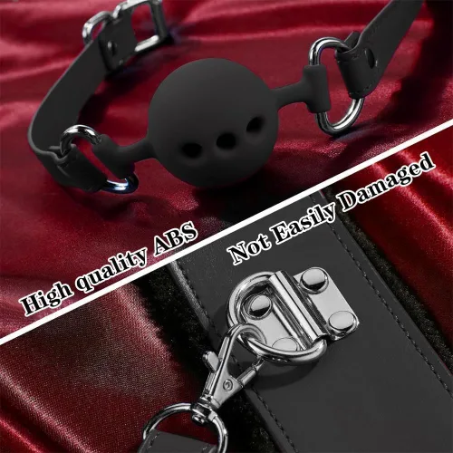 Miniatura 4 de Restricciones de Bondage BDSM para Juguetes de Adultos, 12 Piezas de Equipo de Bondage y Accesorios Juguetes Sexuales para Mujeres y Parejas