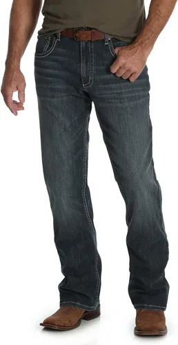 Wrangler Jeans de corte de bota vintage para hombre 20X No. 42, Azul
