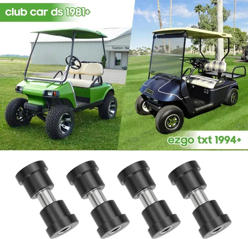 Miniatura 3 de 10L0L Kit de bujes y mangas de resorte de hoja trasera para carrito de golf compatible con modelos Club Car DS 1992-up, EZGO TXT & Medalist 1994