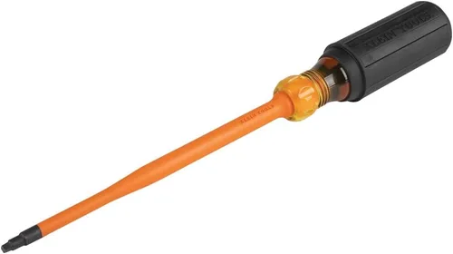 Miniatura 12 de Klein Tools 33734INS - Juego de destornilladores aislados de punta delgada de 1000 V, fabricado en EE. UU., Phillips, gabinete, punta delgada