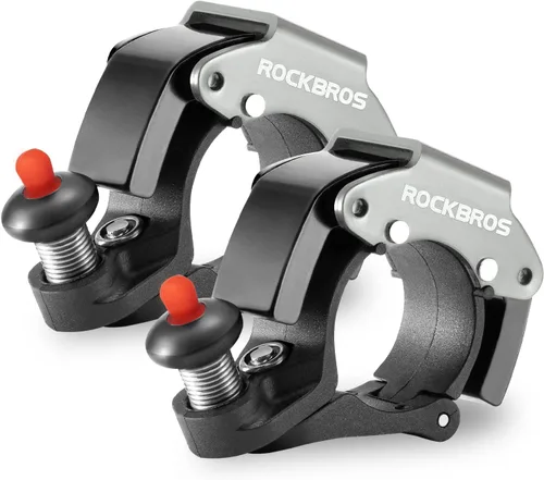 Miniatura 9 de ROCKBROS Campanas de bicicleta Campanas MTB ocultas Campanas de bicicleta para manillares de 22.2mm, más de 100dB, timbre de sonido claro y largo