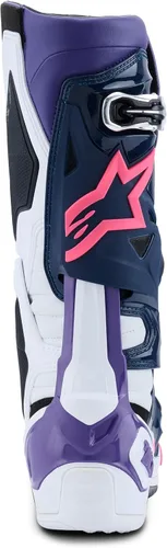 Miniatura 50 de Alpinestars Tech 10 Botas de motocross (Ultravioleta/Negro, 11)