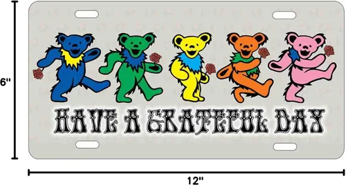 Miniatura 3 de Letrero decorativo de aluminio con texto en inglés "Have a Grateful Day
