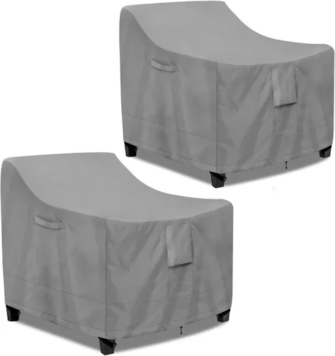 Miniatura 13 de PureFit Fundas para sillas de exterior, impermeables, para muebles de patio, muebles de exterior, con ventilación de aire y asas acolchadas, se