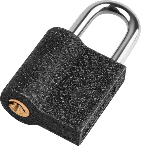 Miniatura 5 de Paquete de 3 mini candados con llaves, mini cerraduras de equipaje y maleta, con llaves iguales para armarios, armarios de gimnasio, mochilas, cajas