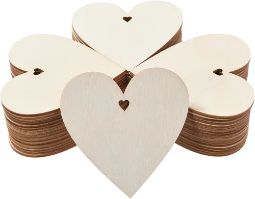 Miniatura 9 de 48 piezas de recortes de insectos de madera sin terminar con agujero para cabestrillo, manualidades de pintura en blanco de madera de mariposa