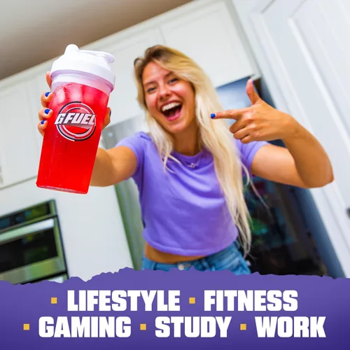 Miniatura 6 de G Fuel Miami Nights 2.0 - Bebida energética en polvo, mezcla de cafeína preentrenamiento para juegos, amino de enfoque sin azúcar, vitamina +