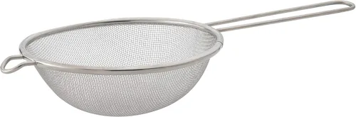 Miniatura 15 de HIC Kitchen Colador de malla doble fina, acero inoxidable 18/8, juego de 2, incluye colador de 5 y 7 pulgadas