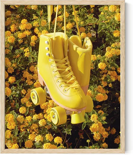 Miniatura 99 de Haus and Hues Arte de pared amarillo – Pósteres estéticos con cita para adolescentes, pósteres estéticos para dormitorio, niñas, impresión artística