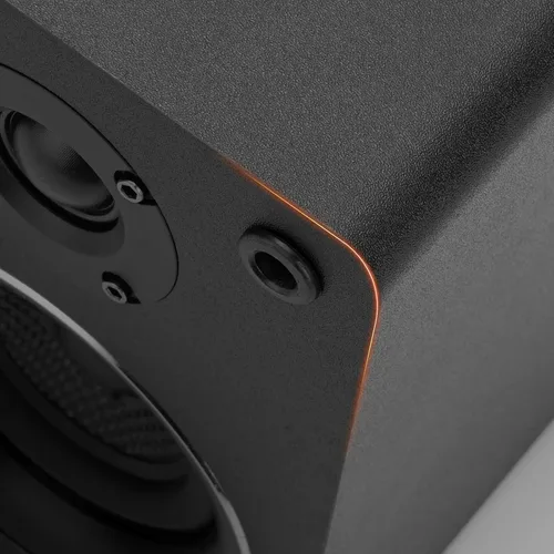 Miniatura 6 de Altavoces pasivos de estantería de 40 W x 2 para sonido envolvente de cine en casa, estéreo y monitor pasivo de campo cercano, de 2 vías, requiere