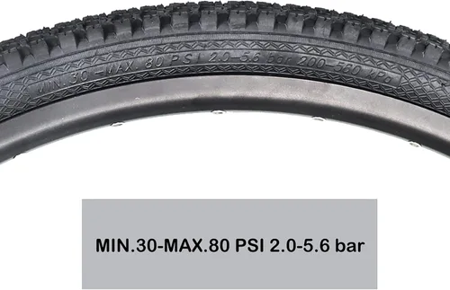 Miniatura 7 de MOHEGIA Llantas de bicicleta de montaña – 20/24/26/27.5 pulgadas plegables de repuesto de neumáticos de bicicleta MTB, cuentas de acero todo terreno